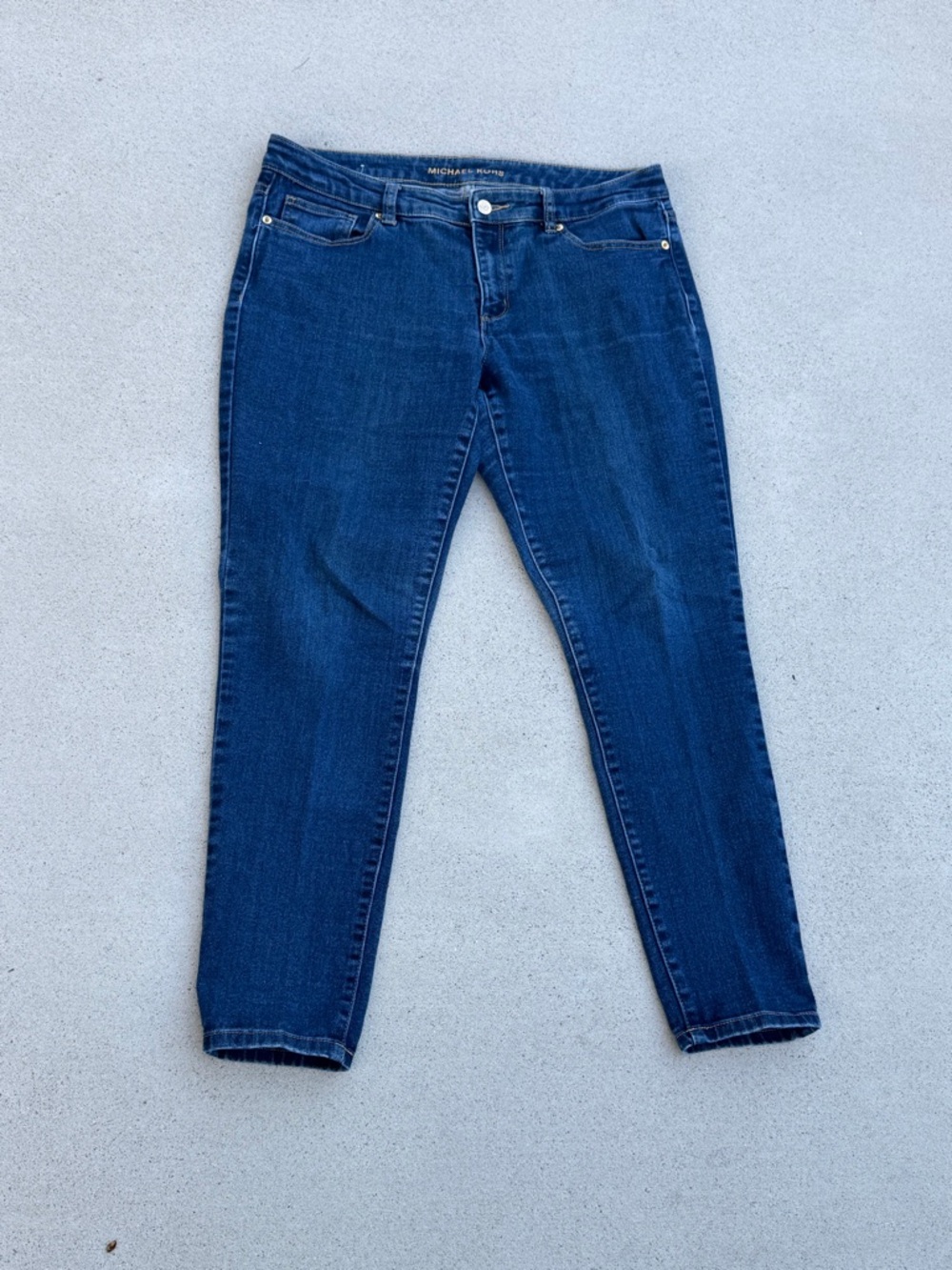 Michael Kors Women's Deep Indigo Skinny Jeans